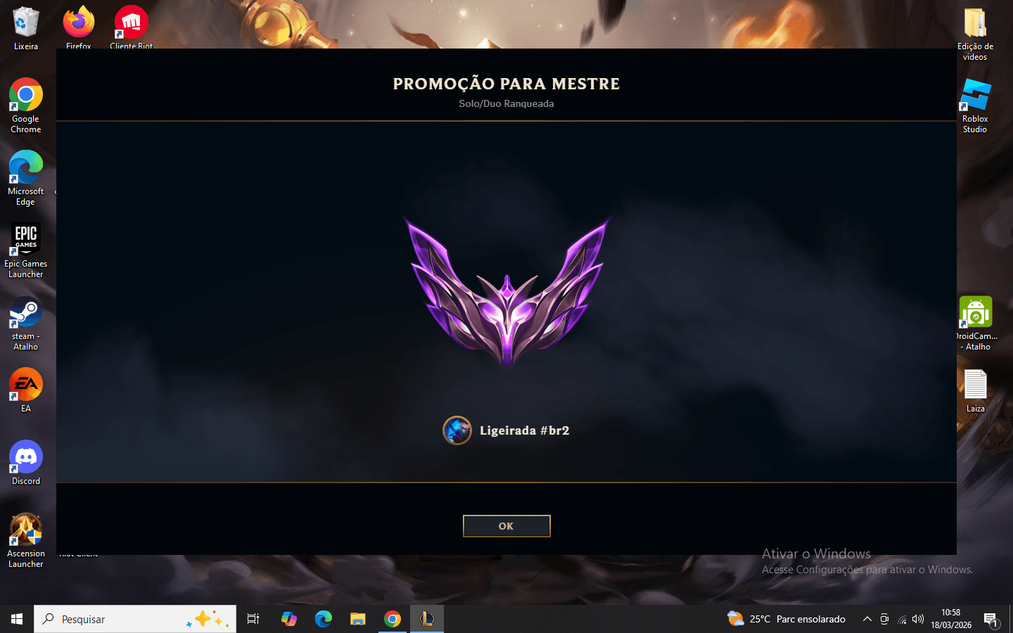 Depoimento de Ligeirada — aluno da Inefavel Academy